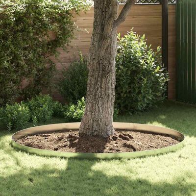 vidaXL Rasenzaun Galvanisierte Farbe 100 x 14 x 0.07 cm vidaXL Rasenzaun Galvanisierte Farbe 100 x 14 x 0.07 cm