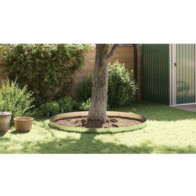 vidaXL Rasenzaun Galvanisierte Farbe 100 x 20 x 0,07 cm vidaXL Rasenzaun Galvanisierte Farbe 100 x 20 x 0,07 cm