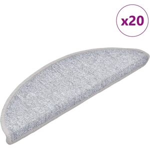 vidaXL Hellgraue Treppenstufen 20 Stk - Treppen Treads vidaXL Hellgraue Treppenstufen 20 Stk - Treppen Treads