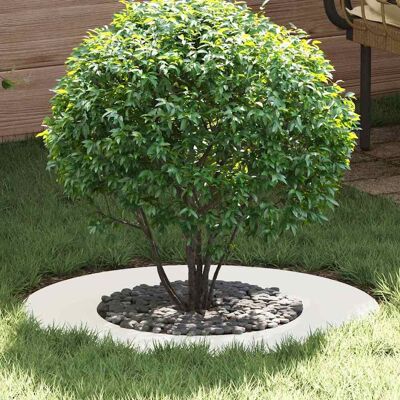 vidaXL geeignet für flache Baumringe 5 Stk. Weiß Ø40/70 cm Stahl vidaXL geeignet für flache Baumringe 5 Stk. Weiß Ø40/70 cm Stahl