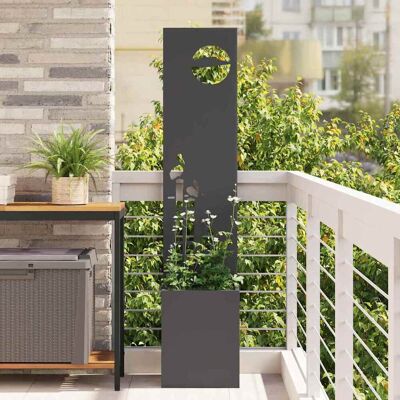 vidaXL Garten Sichtschutz-Leinwand Schwarz 32 x 32 x 150 cm vidaXL Garten Sichtschutz-Leinwand Schwarz 32 x 32 x 150 cm
