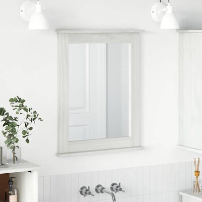 vidaXL Spiegel VIGO Antik Weiß 55,5 x 5 x 70 cm Massivholz Kiefer vidaXL Spiegel VIGO Antik Weiß 55,5 x 5 x 70 cm Massivholz Kiefer