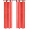 vidaXL Voile-Gardinen 2 Stk. 140 x 225 cm Rot