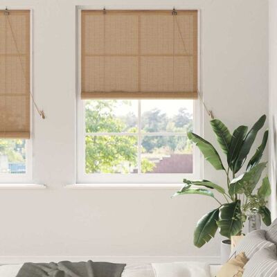 vidaXL Rollo Braun 120 x 220 cm Bambus vidaXL Rollo Braun 120 x 220 cm Bambus