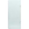 vidaXL Urinal-Trennwand Wandmontage 90 x 40 cm Hartglas