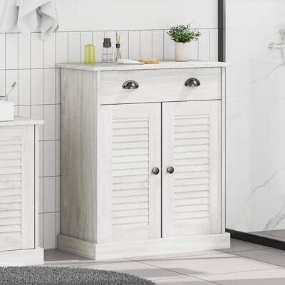 vidaXL Badezimmerschrank VIGO Weiß und Antikweiß 68 x 34 x 80 cm vidaXL Badezimmerschrank VIGO Weiß und Antikweiß 68 x 34 x 80 cm