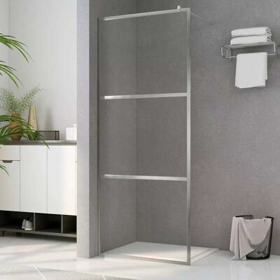 vidaXL Walk-in Duschwand mit ESG-Glas - Badewandscheibe vidaXL Walk-in Duschwand mit ESG-Glas - Badewandscheibe
