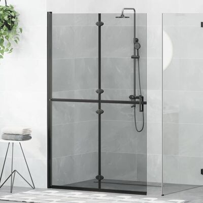 vidaXL Walk-In Duschwand Schwarz 120 x 6,5 x 190 cm vidaXL Walk-In Duschwand Schwarz 120 x 6,5 x 190 cm
