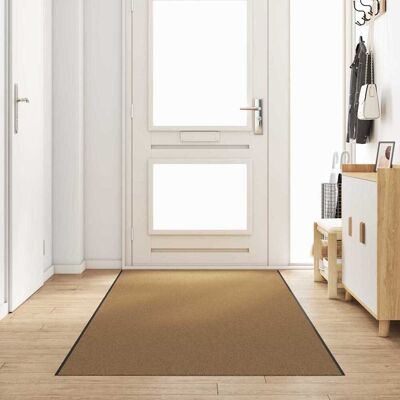 vidaXL Fußmatte Creme und Schwarz 120 x 350 cm Polyamid und PVC vidaXL Fußmatte Creme und Schwarz 120 x 350 cm Polyamid und PVC