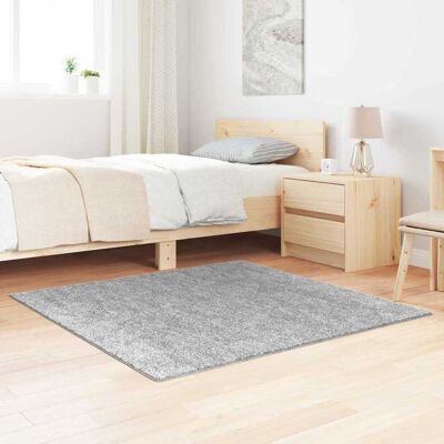 VIDAXL - Shaggy Latex-Base - Grau - 120x120 cm - Rug VIDAXL - Shaggy Latex-Base - Grau - 120x120 cm - Rug