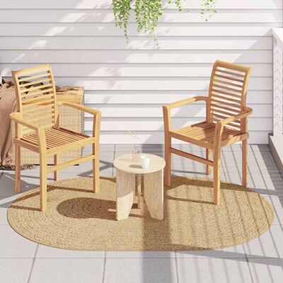 vidaXL Teppich ZIZUR Braun 200 x 140 cm Polypropylen vidaXL Teppich ZIZUR Braun 200 x 140 cm Polypropylen