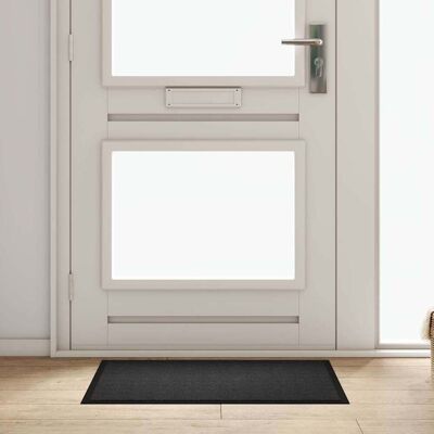 vidaXL Fußmatte Anthrazit 80 x 60 x 1,2 cm Teddystoff vidaXL Fußmatte Anthrazit 80 x 60 x 1,2 cm Teddystoff
