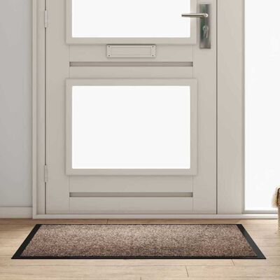 vidaXL Fußmatte Beige 120 x 80 x 1,2 cm Teddystoff vidaXL Fußmatte Beige 120 x 80 x 1,2 cm Teddystoff