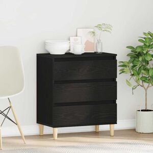 Vidaxl Schwarzer Holzsideboard 60x35x70 cm Vidaxl Schwarzer Holzsideboard 60x35x70 cm