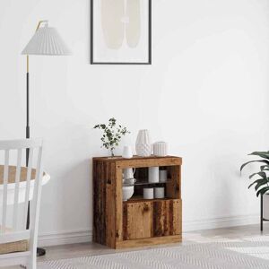 vidaXL - Rustic Wood Buffet - Braun - Rechteckig - Buffet vidaXL - Rustic Wood Buffet - Braun - Rechteckig - Buffet