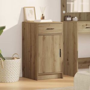 vidaXL Artisan Eiche Holzwerkstoff Kompakt Sideboard - Sideboard vidaXL Artisan Eiche Holzwerkstoff Kompakt Sideboard - Sideboard