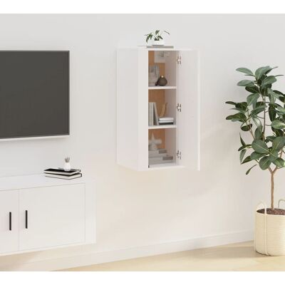 vidaXL TV-Wandschrank Weiß 40x34,5x80 cm vidaXL TV-Wandschrank Weiß 40x34,5x80 cm
