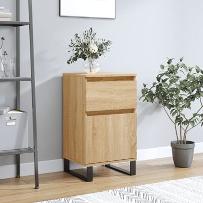 vidaXL Sideboard Sonoma-Eiche 40x35x70 cm Holzwerkstoff vidaXL Sideboard Sonoma-Eiche 40x35x70 cm Holzwerkstoff