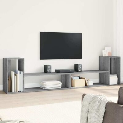 vidaXL Graues Sonoma 100x30x50 cm TV-Schrank - Stauraum & Stil vidaXL Graues Sonoma 100x30x50 cm TV-Schrank - Stauraum & Stil