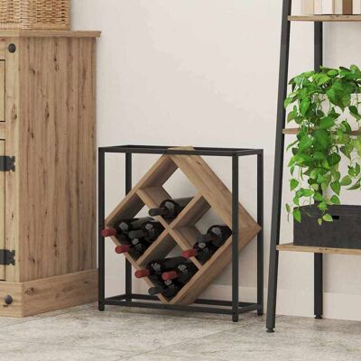 vidaXL Weinregal Handgefertigtes Eichenholz - Weinregal vidaXL Weinregal Handgefertigtes Eichenholz - Weinregal