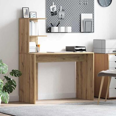vidaXL Schreibtisch Artisan-Eiche Holzwerkstoff 102 x 50 x 124 cm vidaXL Schreibtisch Artisan-Eiche Holzwerkstoff 102 x 50 x 124 cm