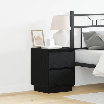 Vidaxl Nachttisch mit LED-Licht - Modernes Matt-Finish - 39x34,5x50 cm Vidaxl Nachttisch mit LED-Licht - Modernes Matt-Finish - 39x34,5x50 cm