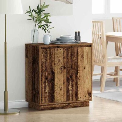 vidaXL LED-Sideboard für Altholz 71 x 34,5 x 75 cm Holzwerkstoff vidaXL LED-Sideboard für Altholz 71 x 34,5 x 75 cm Holzwerkstoff