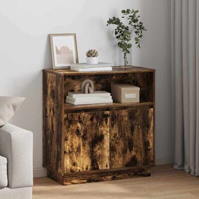 Vidaxl Geräumiger Kiefern- und Eichenholz-Mittelbuffet - Buffet und Sideboard Vidaxl Geräumiger Kiefern- und Eichenholz-Mittelbuffet - Buffet und Sideboard