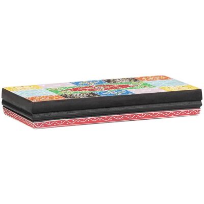 vidaXL Wandregale 3 pcs Mehrfarbig 100 x 20 x 6 cm Massivholz Mango vidaXL Wandregale 3 pcs Mehrfarbig 100 x 20 x 6 cm Massivholz Mango