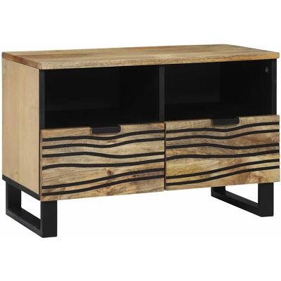 vidaXL TV-Einheiten mit Schubladen Braun 70 x 33 x 46 cm Holzwerkstoff vidaXL TV-Einheiten mit Schubladen Braun 70 x 33 x 46 cm Holzwerkstoff