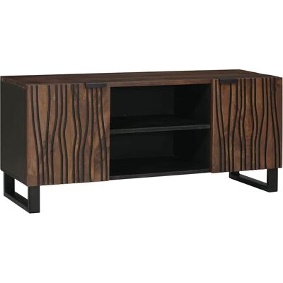 vidaXL TV-Einheiten 105 x 33 x 46 cm Walnuss Holzwerkstoff vidaXL TV-Einheiten 105 x 33 x 46 cm Walnuss Holzwerkstoff