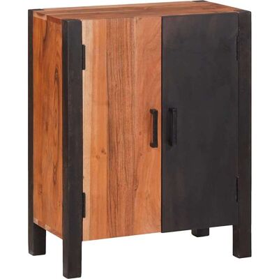 vidaXL Sideboard Braun 55 x 30 x 75 cm Massivholz Akazie vidaXL Sideboard Braun 55 x 30 x 75 cm Massivholz Akazie