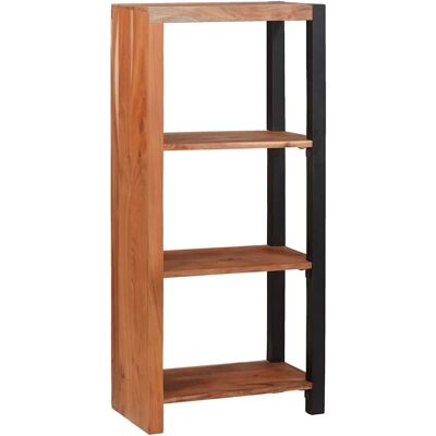 vidaXL Bücherregal Braun 50 x 30 x 110 cm Massivholz Akazie vidaXL Bücherregal Braun 50 x 30 x 110 cm Massivholz Akazie