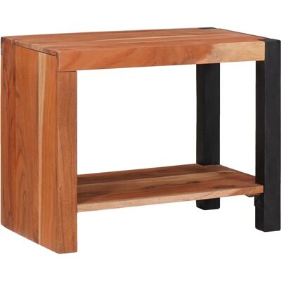 vidaXL Bücherregal Braun 50 x 30 x 40 cm Massivholz Akazie vidaXL Bücherregal Braun 50 x 30 x 40 cm Massivholz Akazie