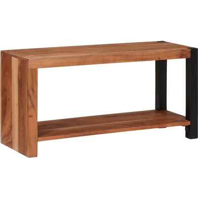 vidaXL Bücherregal Braun 80 x 30 x 40 cm Massivholz Akazie vidaXL Bücherregal Braun 80 x 30 x 40 cm Massivholz Akazie