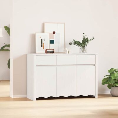 vidaXL Austern Holz Groß - Naturholz, Elegantes weißes Finish - Sideboard vidaXL Austern Holz Groß - Naturholz, Elegantes weißes Finish - Sideboard