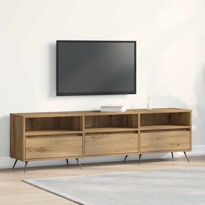 vidaXL TV-Schränk 150 x 30 x 44,5 cm Artisan-Eiche Holzwerkstoff vidaXL TV-Schränk 150 x 30 x 44,5 cm Artisan-Eiche Holzwerkstoff
