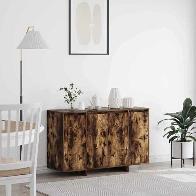 vidaXL Sideboard Räuchereiche 120 x 41 x 75 cm Holzwerkstoff vidaXL Sideboard Räuchereiche 120 x 41 x 75 cm Holzwerkstoff
