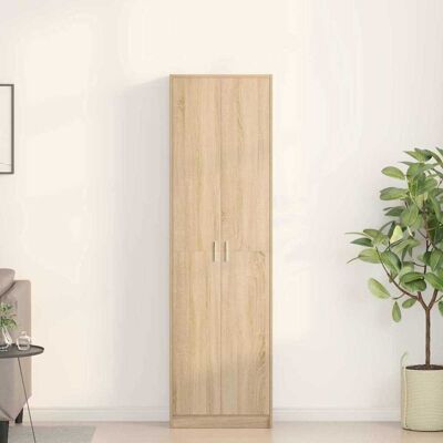 vidaXL Kleiderschrank Sonoma-Eiche 55 x 25 x 189 cm Holzwerkstoff vidaXL Kleiderschrank Sonoma-Eiche 55 x 25 x 189 cm Holzwerkstoff