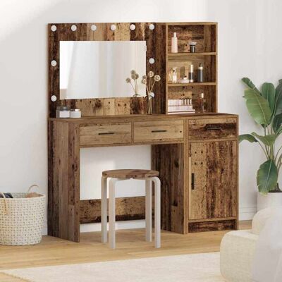 vidaXL Set aus 2 Altholz Holz Standard Stauraum Kosmetikset Brown - Kosmetikset vidaXL Set aus 2 Altholz Holz Standard Stauraum Kosmetikset Brown - Kosmetikset