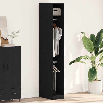 vidaXL Schwarze Eiche Kleiderschrank Set - Clothes Storage Cabinet vidaXL Schwarze Eiche Kleiderschrank Set - Clothes Storage Cabinet