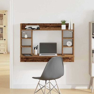 vidaXL Wandtisch Altholz Holzwerkstoff 105 x 48 x 75 cm vidaXL Wandtisch Altholz Holzwerkstoff 105 x 48 x 75 cm