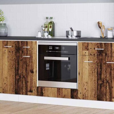 vidaXL Hängeschrank Altholz 60 x 46 x 81,5 cm Holzwerkstoff vidaXL Hängeschrank Altholz 60 x 46 x 81,5 cm Holzwerkstoff