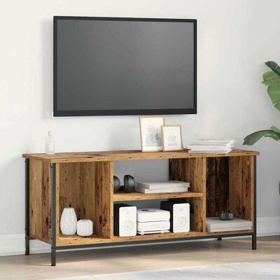 vidaXL TV-Schränk 102 x 35 x 45 cm Altholz Holzwerkstoff vidaXL TV-Schränk 102 x 35 x 45 cm Altholz Holzwerkstoff