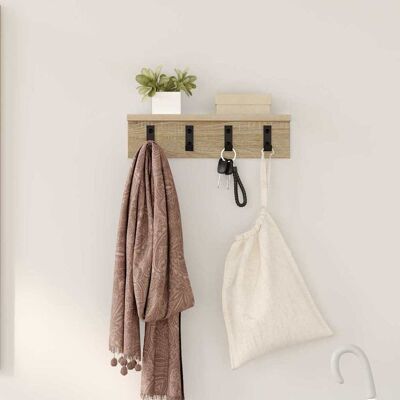 vidaXL Wandmontierter nachttisch Sonoma-Eiche 40 x 10,5 x 10,5 cm vidaXL Wandmontierter nachttisch Sonoma-Eiche 40 x 10,5 x 10,5 cm