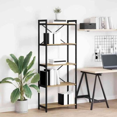 vidaXL Bücherregal 60 x 30 x 155 cm Holzwerkstoff Artisan-Eiche vidaXL Bücherregal 60 x 30 x 155 cm Holzwerkstoff Artisan-Eiche