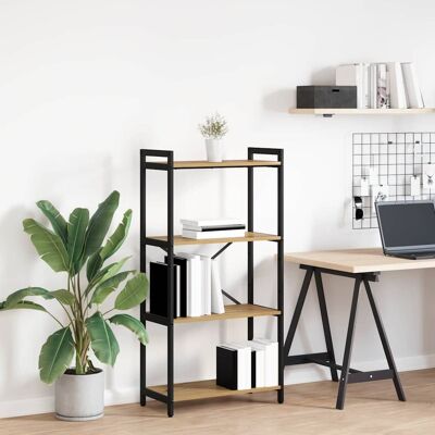 vidaXL Bücherregal 60 x 30 x 120 cm Holzwerkstoff Artisan-Eiche vidaXL Bücherregal 60 x 30 x 120 cm Holzwerkstoff Artisan-Eiche