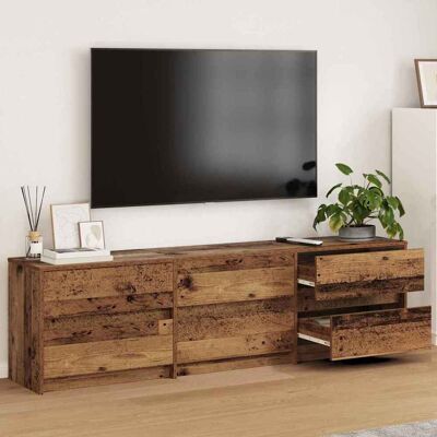 vidaXL TV-Einheiten 180 x 34 x 50 cm Altholz Holzwerkstoff vidaXL TV-Einheiten 180 x 34 x 50 cm Altholz Holzwerkstoff