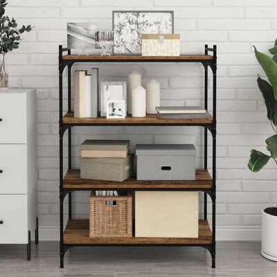 vidaXL Regalbrett 4 pcs Braun 80 x 40 x 1,5 cm Holzwerkstoff vidaXL Regalbrett 4 pcs Braun 80 x 40 x 1,5 cm Holzwerkstoff