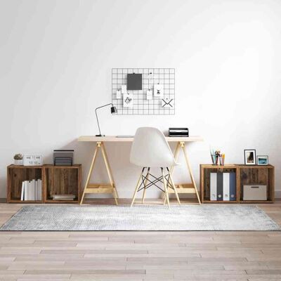 vidaXL TV-Schrankset 4 pcs Altholz Holzwerkstoff vidaXL TV-Schrankset 4 pcs Altholz Holzwerkstoff